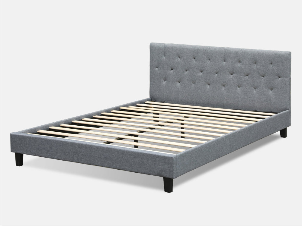 BLANE King Bed Frame - GREY