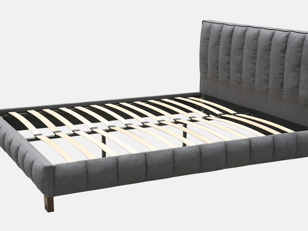 EIGER King Bed Frame - DARK GREY