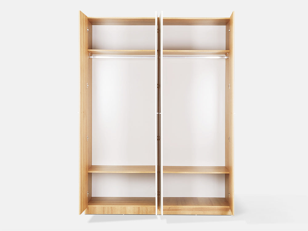 KAWEKA Wooden Wardrobe - Oak