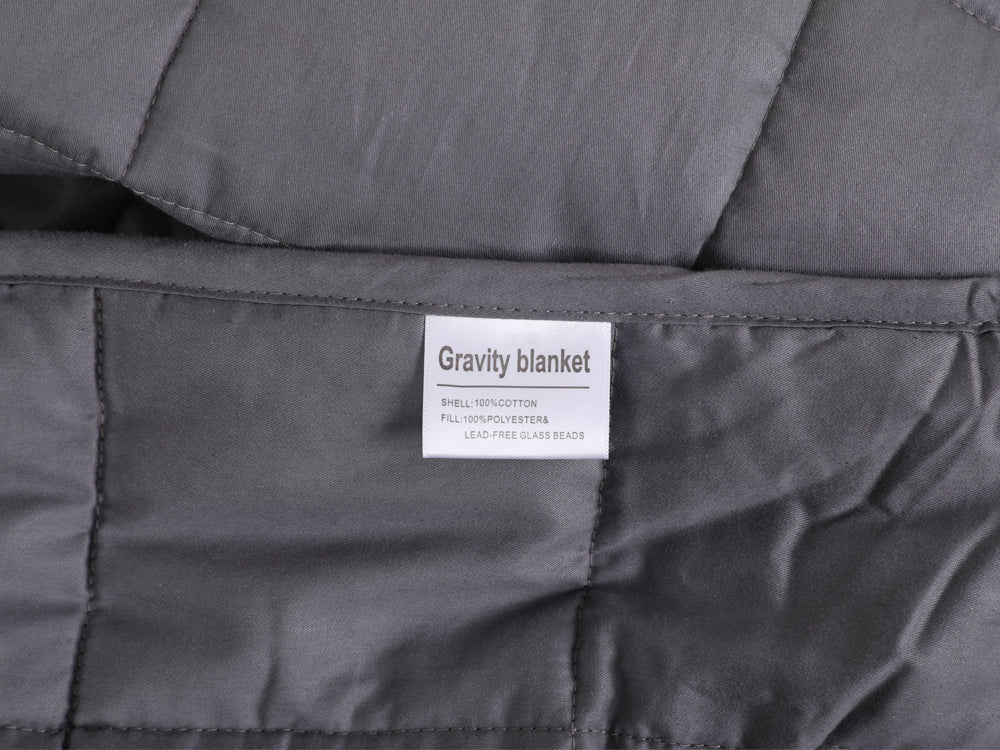 Weighted Blanket 152cm x 203cm 9kg - GREY