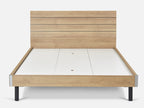 XOAN Queen Wooden Bed Frame - Oak