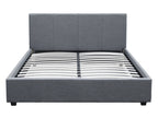 SHASTA King Bed Frame - DARK GREY