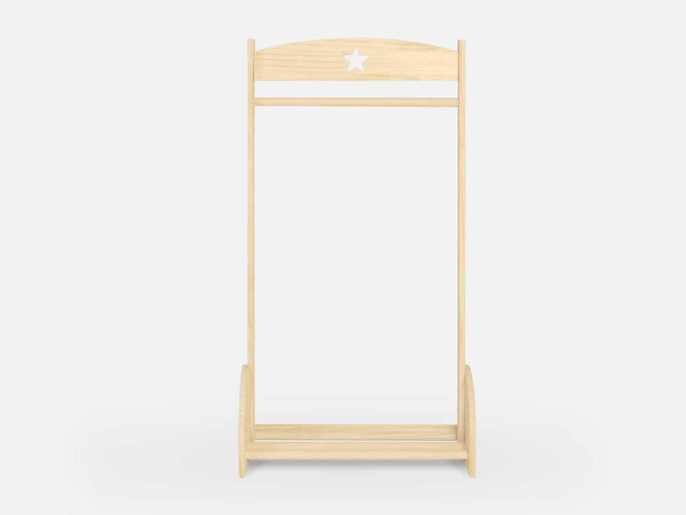 SEVAN Kids Clothing Rack - Oak