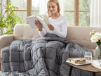 Weighted Blanket 122cm x 183cm 5kg - GREY
