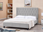 ELBRUS Super King Bed Frame - LIGHT GREY