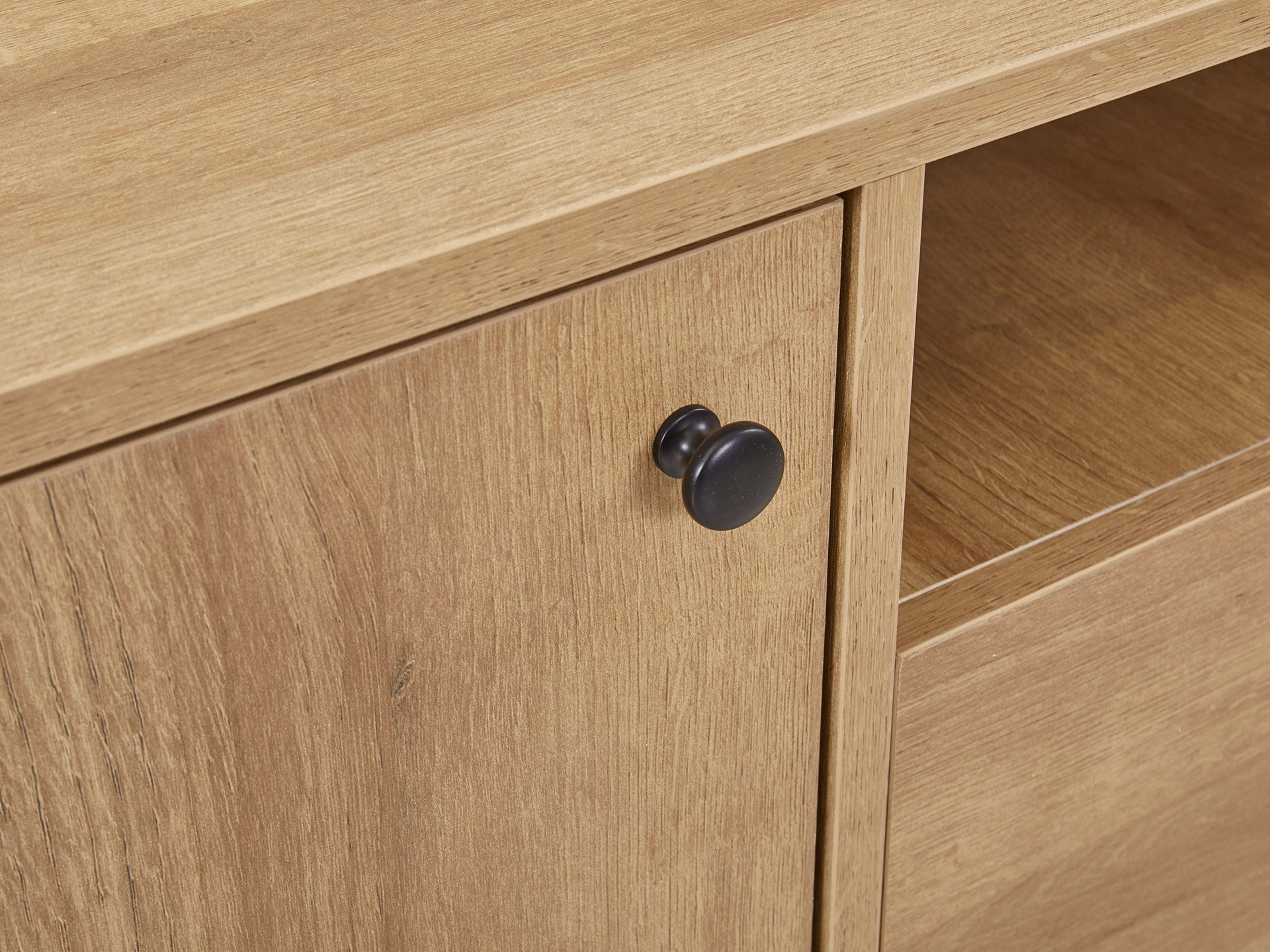 CARSON Sideboard Buffet Table - Oak