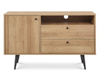 CARSON Sideboard Buffet Table - Oak