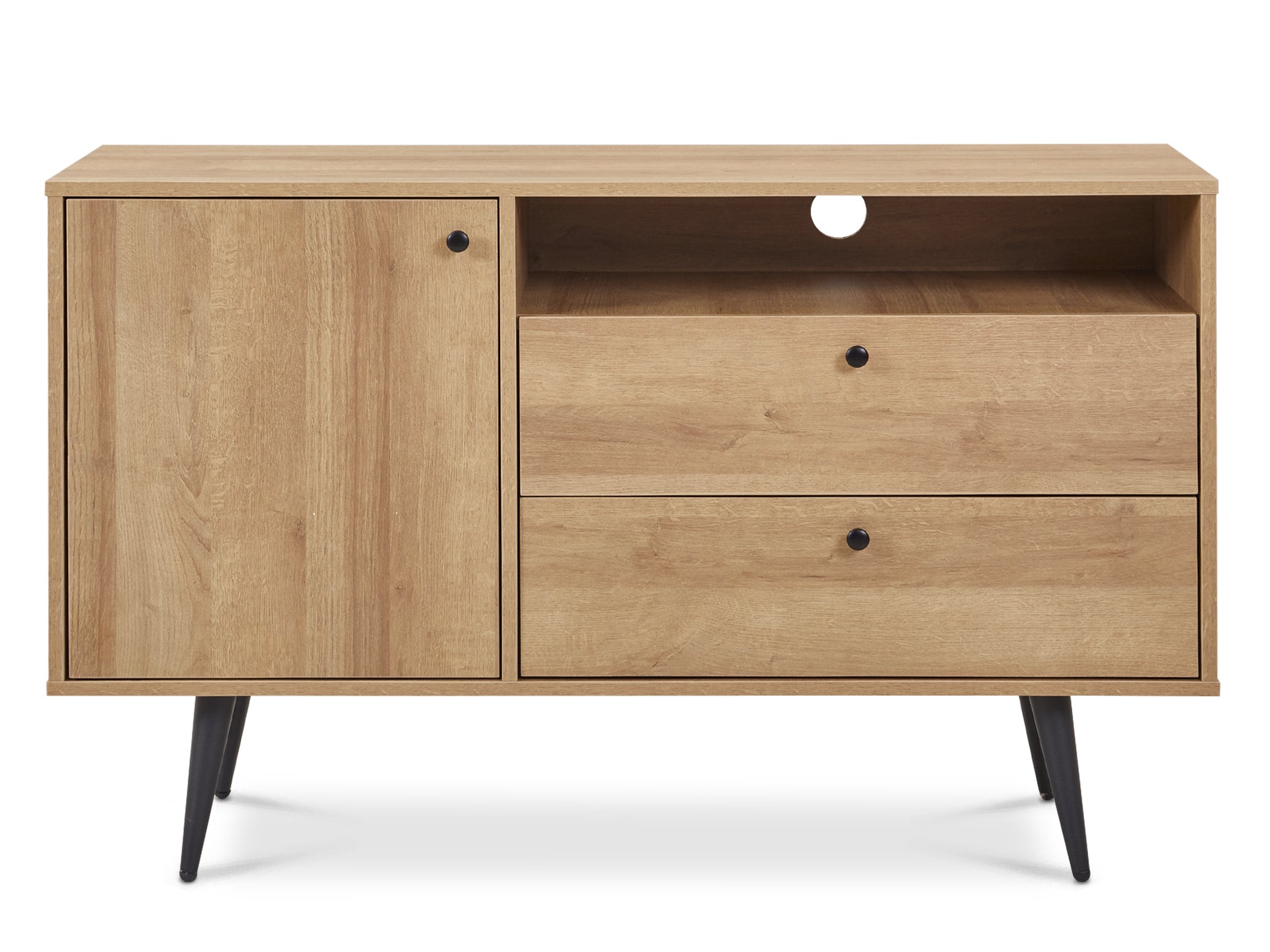 CARSON Sideboard Buffet Table - Oak