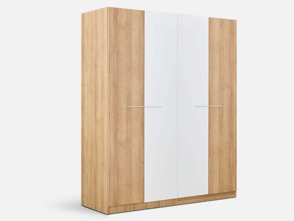 KAWEKA Wooden Wardrobe - Oak