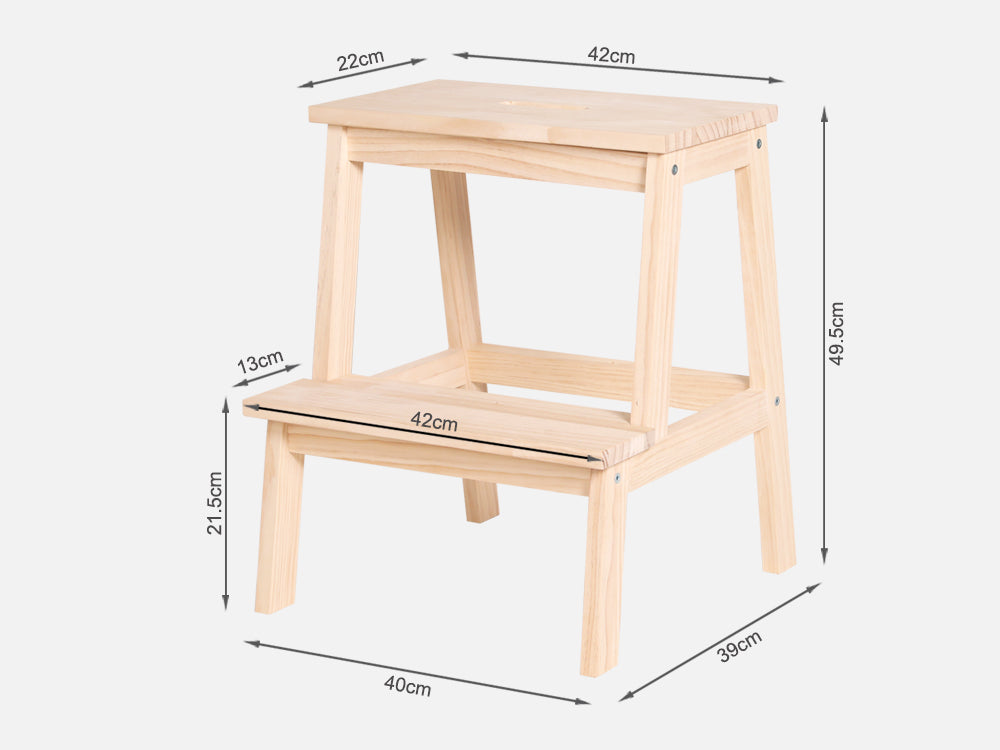 VAN Wooden Step Stool - Oak