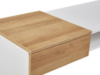 Archie 110cm Computer Desk - White