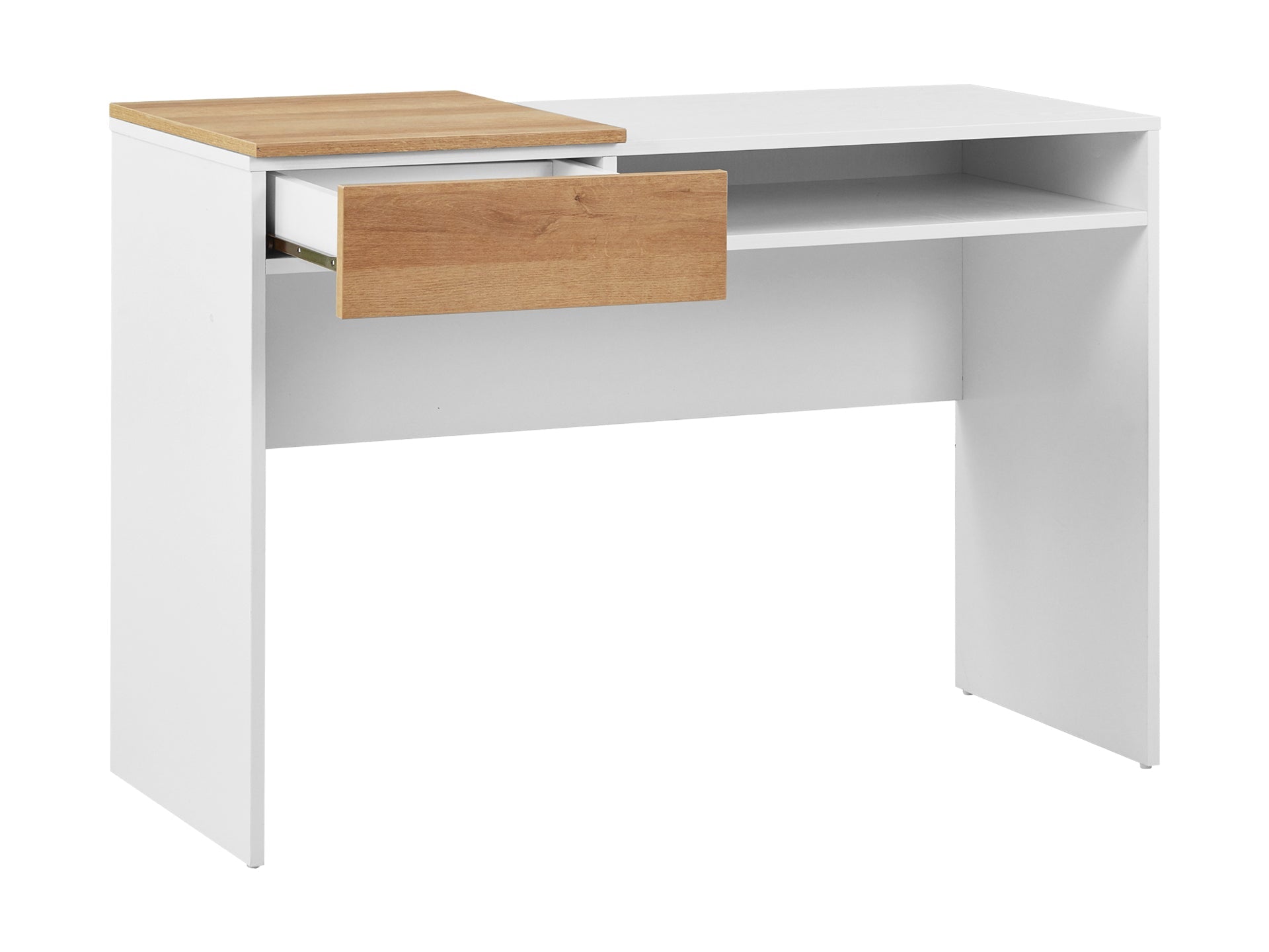 Archie 110cm Computer Desk - White