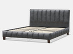 EIGER King Bed Frame - DARK GREY