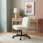 Israel Swivel Chair - Ivory