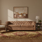 Aviana 3 Seater Sofa - Brown