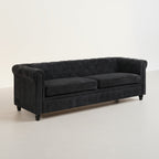 Aviana 3 Seater Sofa - Black