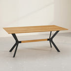 Jackson Dining Table 180 x 90cm - Natural