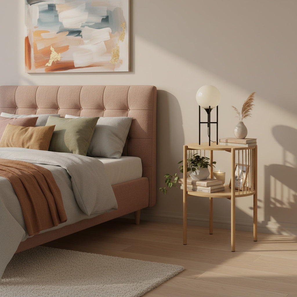 Deven Side Table - Natural