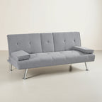 Arleth 3 Seater Sofa Bed - Light Grey