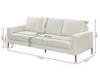 Toronto 3 Seater Sofa - Beige