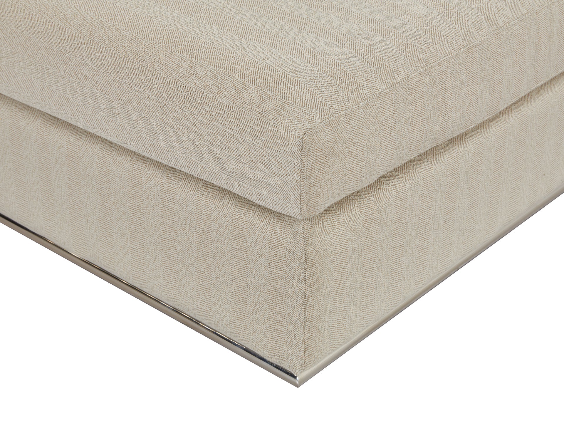 Castine Modular Sectional Sofa - Armless Seat - Beige