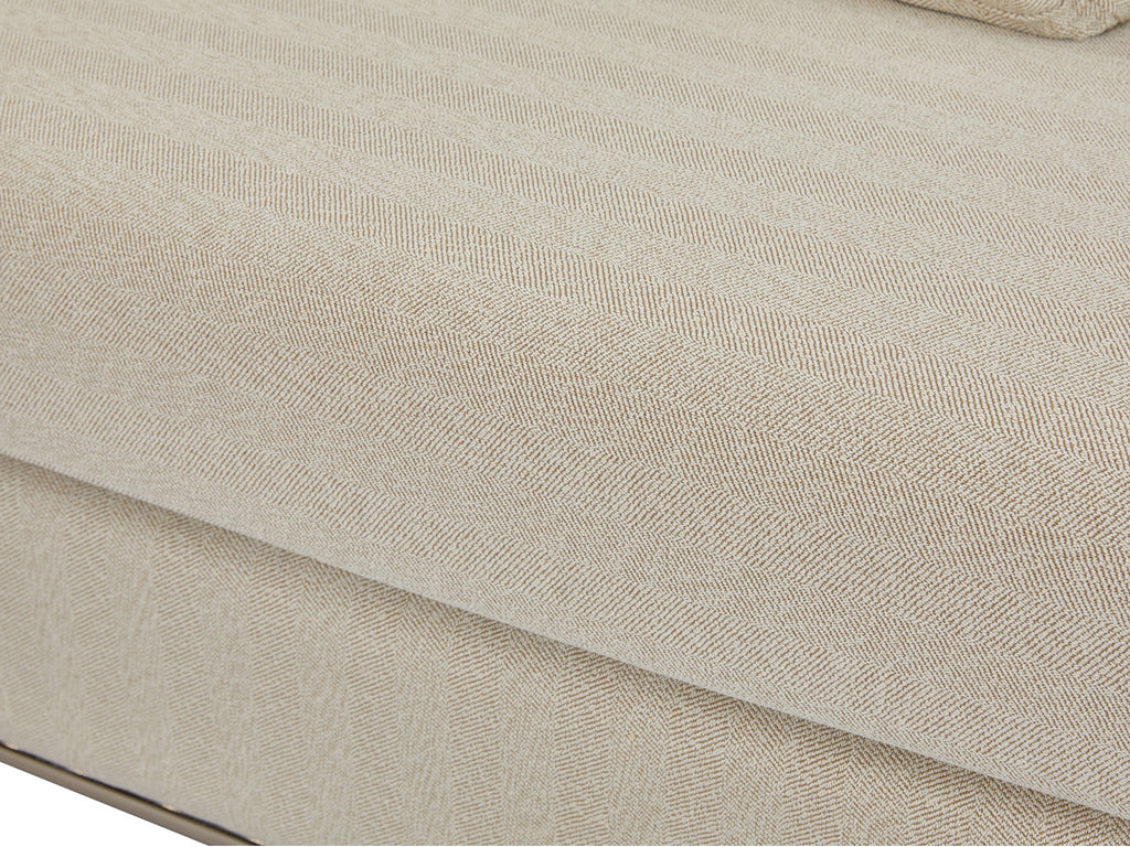 Castine Modular Sectional Sofa - Armless Seat - Beige