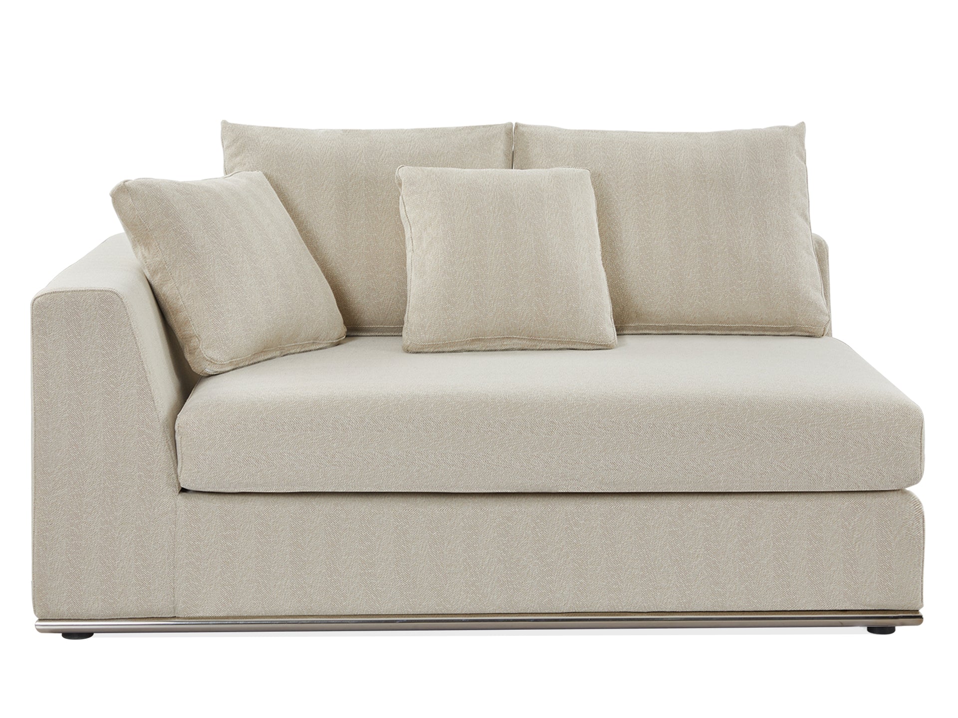Castine Modular Sectional Sofa - Left Facing Arm - Beige