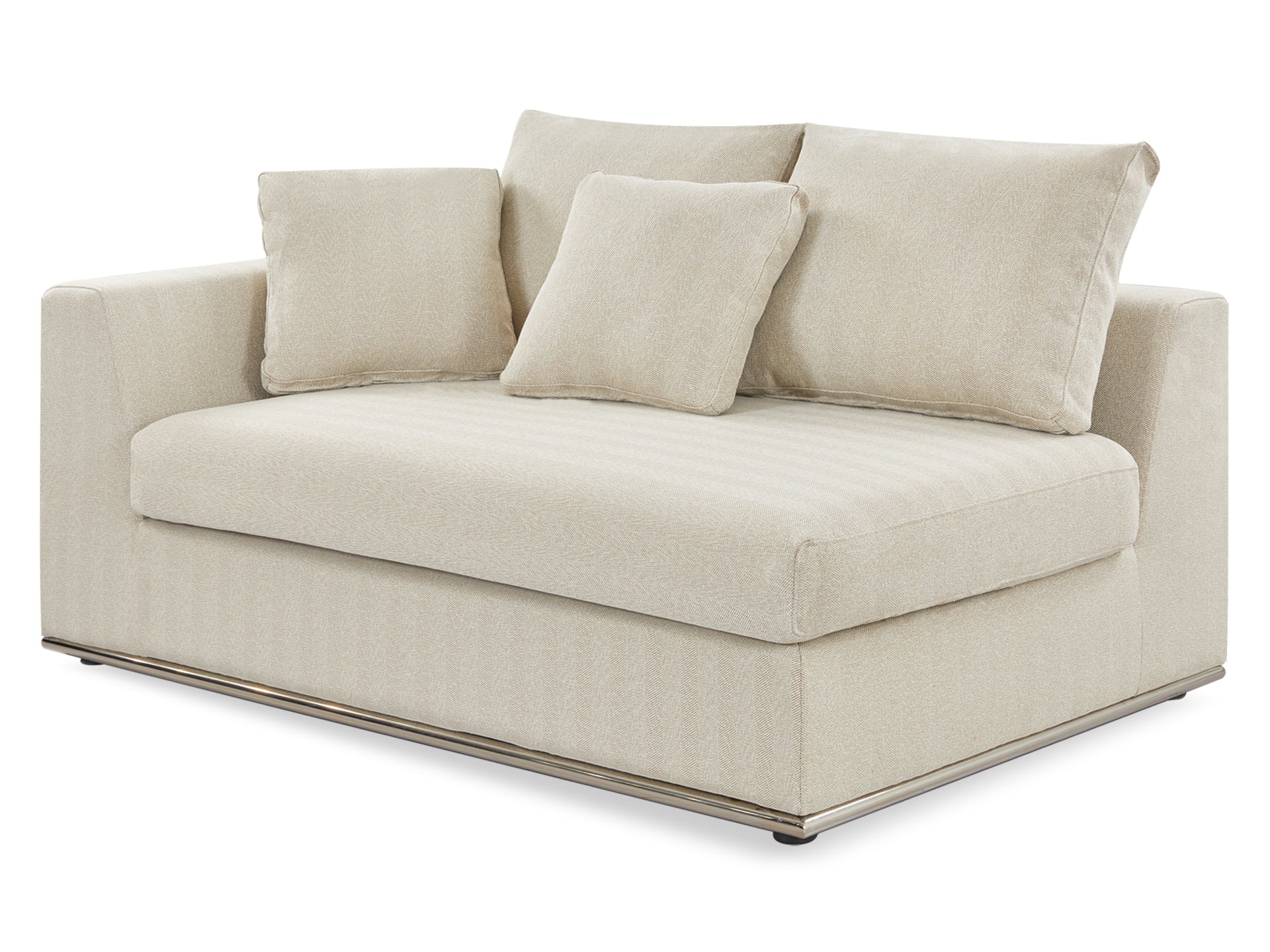 Castine Modular Sectional Sofa - Left Facing Arm - Beige