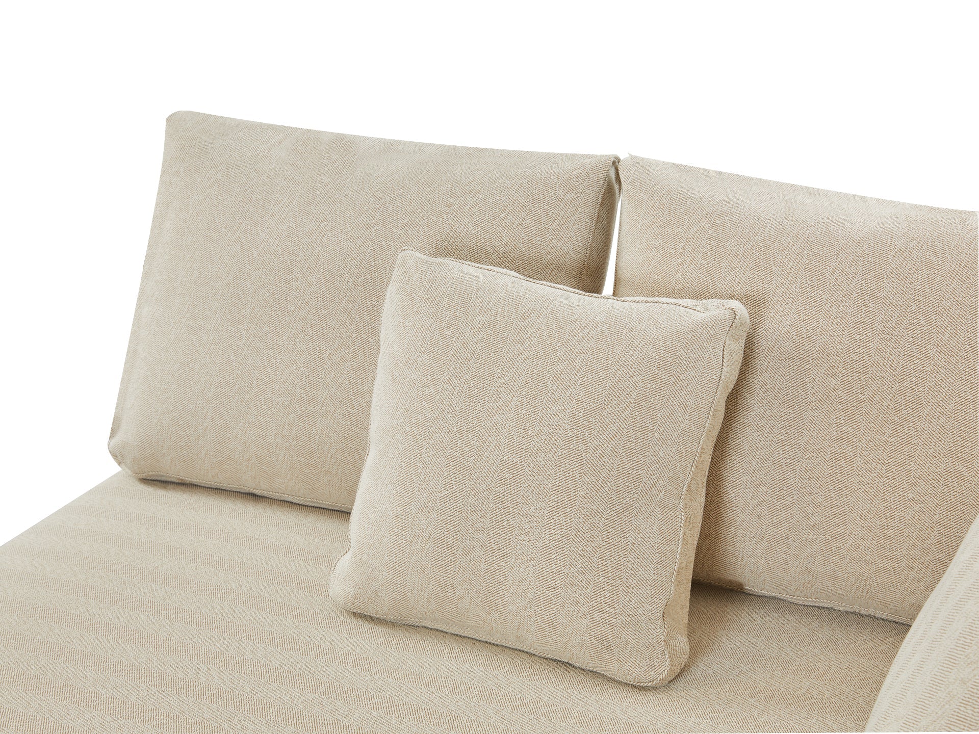 Castine Modular Sectional Sofa - Right Facing Arm - Beige