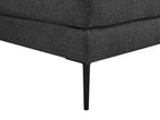 Toronto 3 Seater Sofa with Right Facing Chaise - Dark Grey
