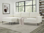 Toronto 3 Seater Sofa with Left Facing Chaise - Beige