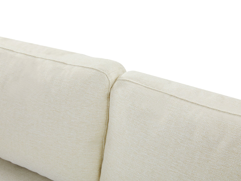 Toronto 3 Seater Sofa with Left Facing Chaise - Beige