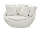 Loveland Round Sofa - Beige