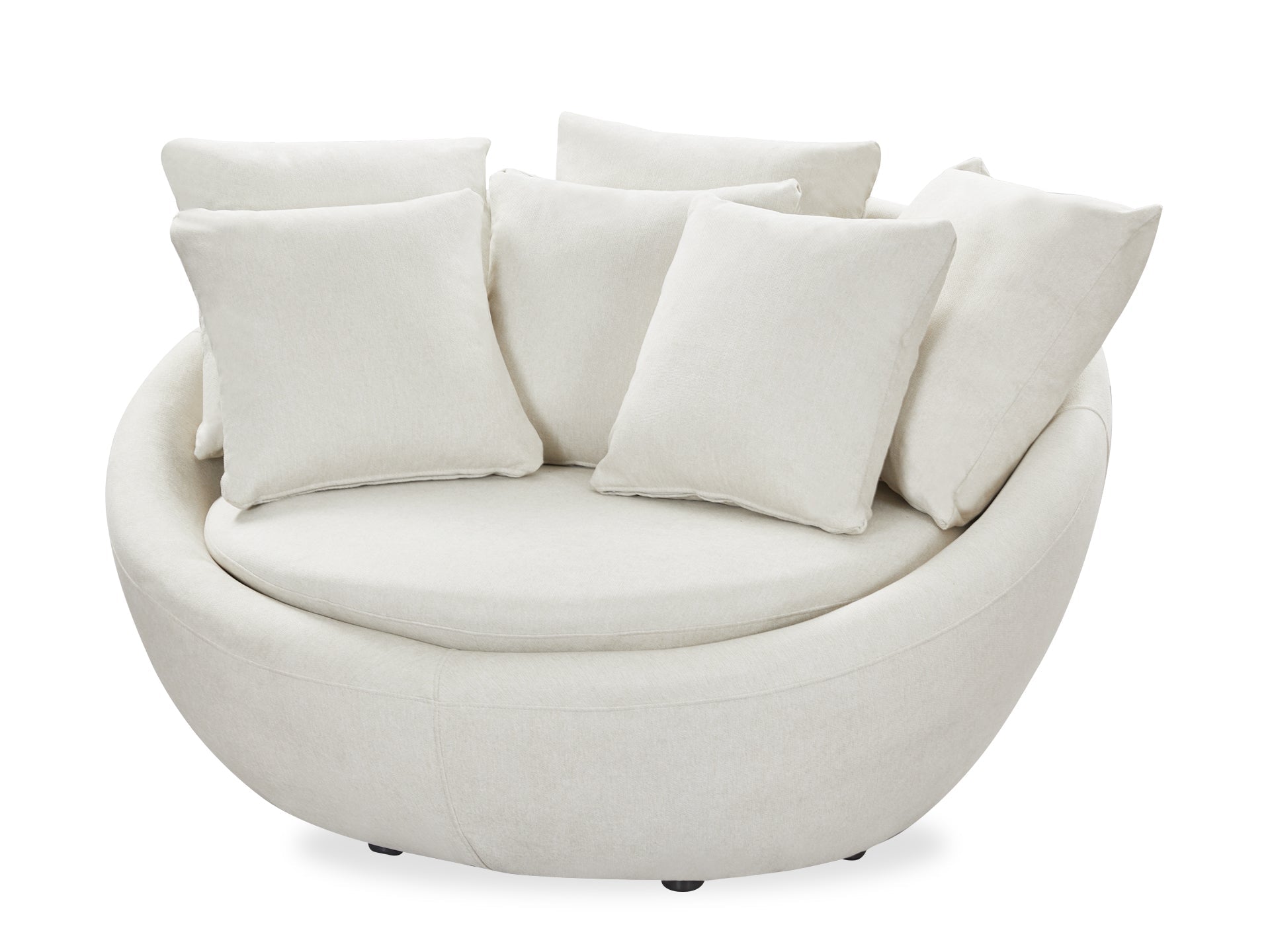 Loveland Round Sofa - Beige