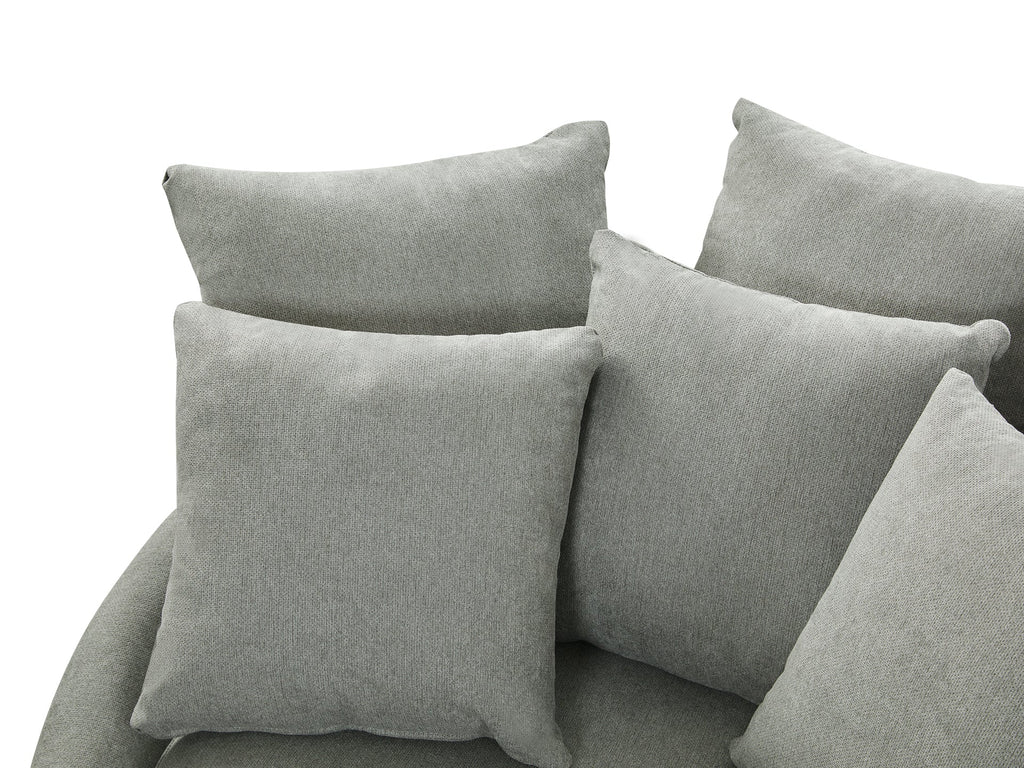 Loveland Round Sofa - Light Grey