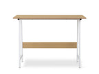 Daniel 100cm Computer Desk - Maple + White