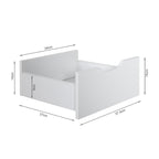 LAGUNA 1.2M Entertainment Unit - White
