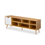 COMO 1.4M Entertainment Unit - Maple + White