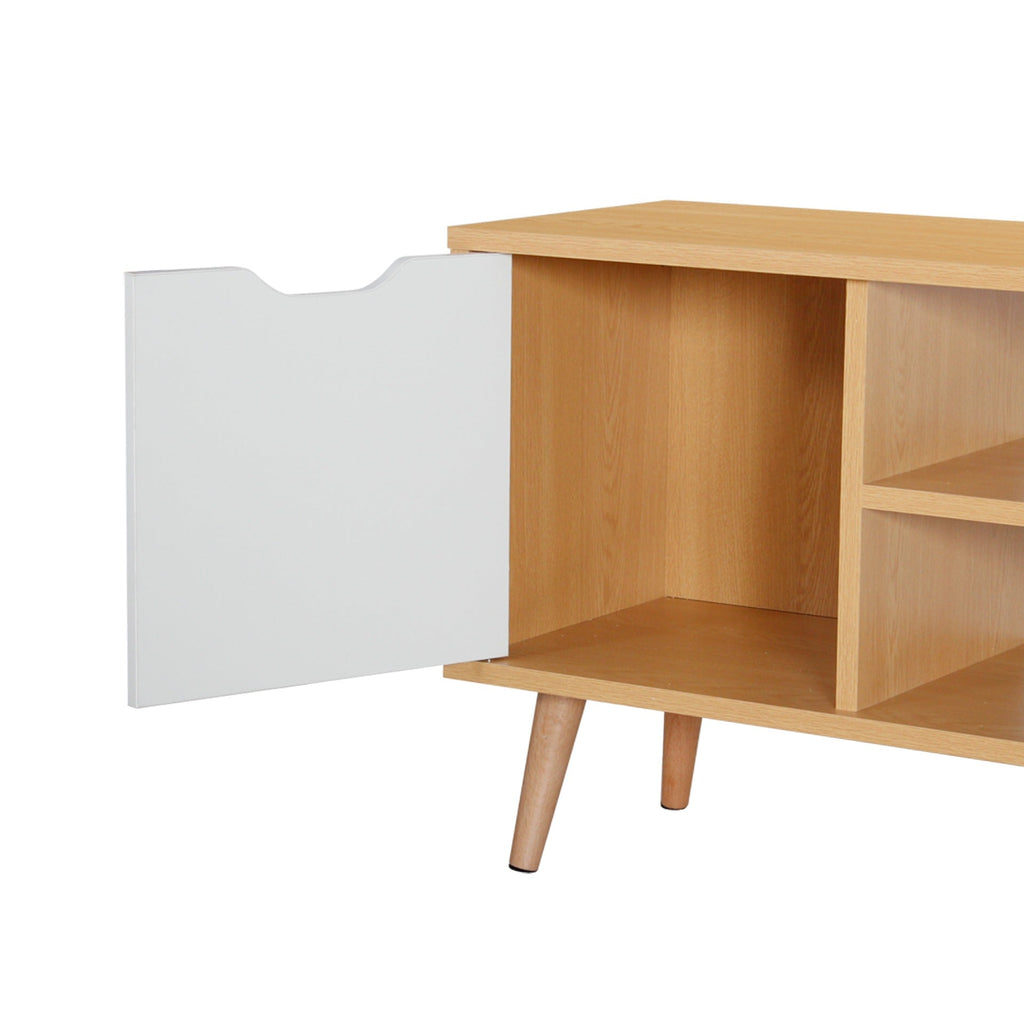 COMO 1.4M Entertainment Unit - Maple + White