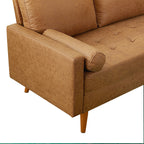 Brynlee 3 Seater Sofa with Right Facing Chaise - Brown