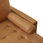Brynlee 3 Seater Sofa with Right Facing Chaise - Brown