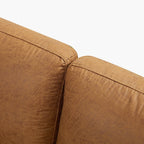 Brynlee 3 Seater Sofa with Right Facing Chaise - Brown