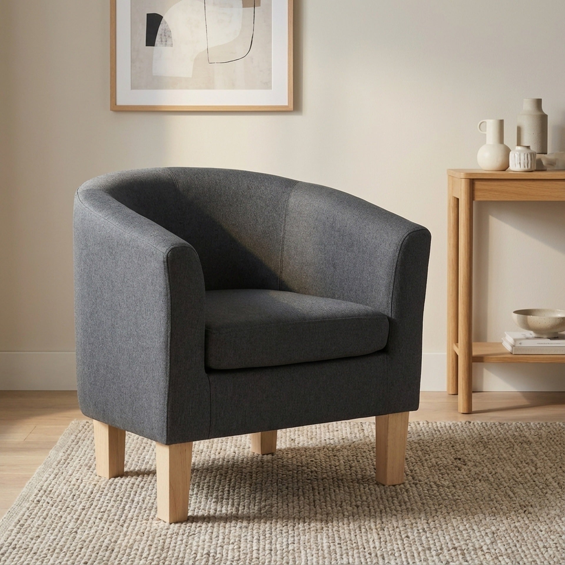 Ryan Armchair - Dark Grey