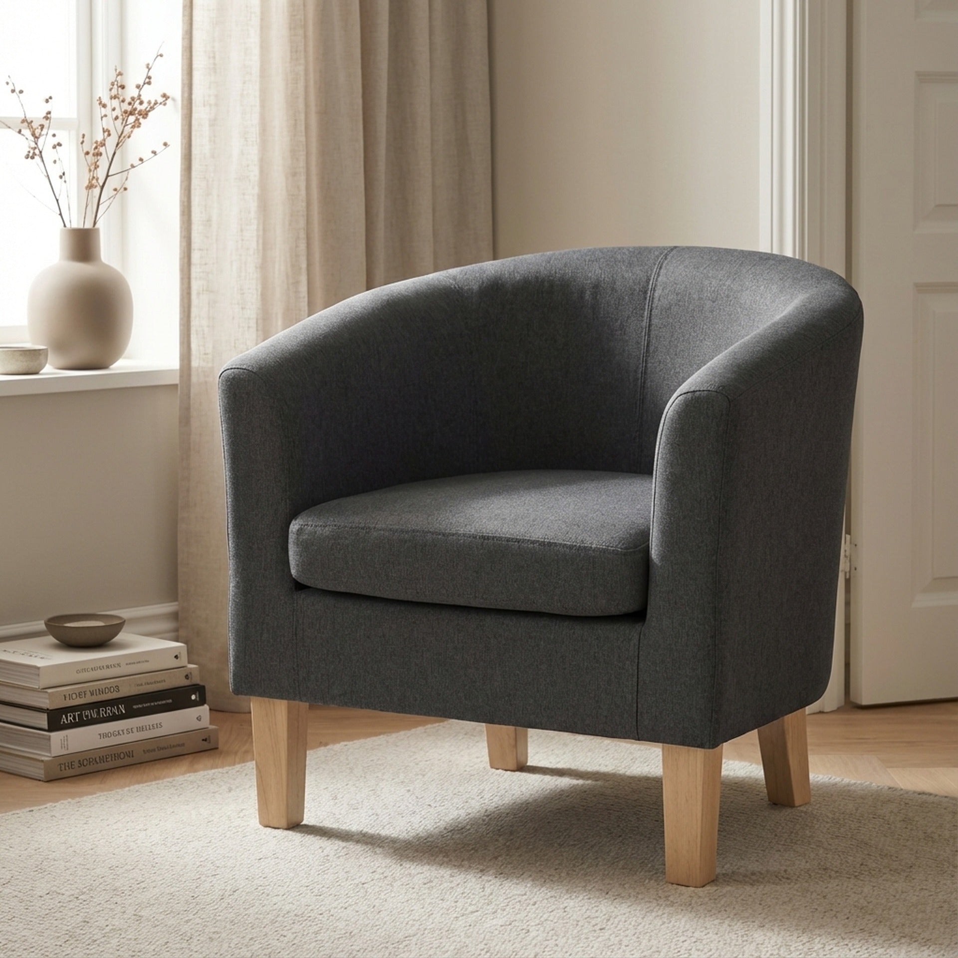 Ryan Armchair - Dark Grey