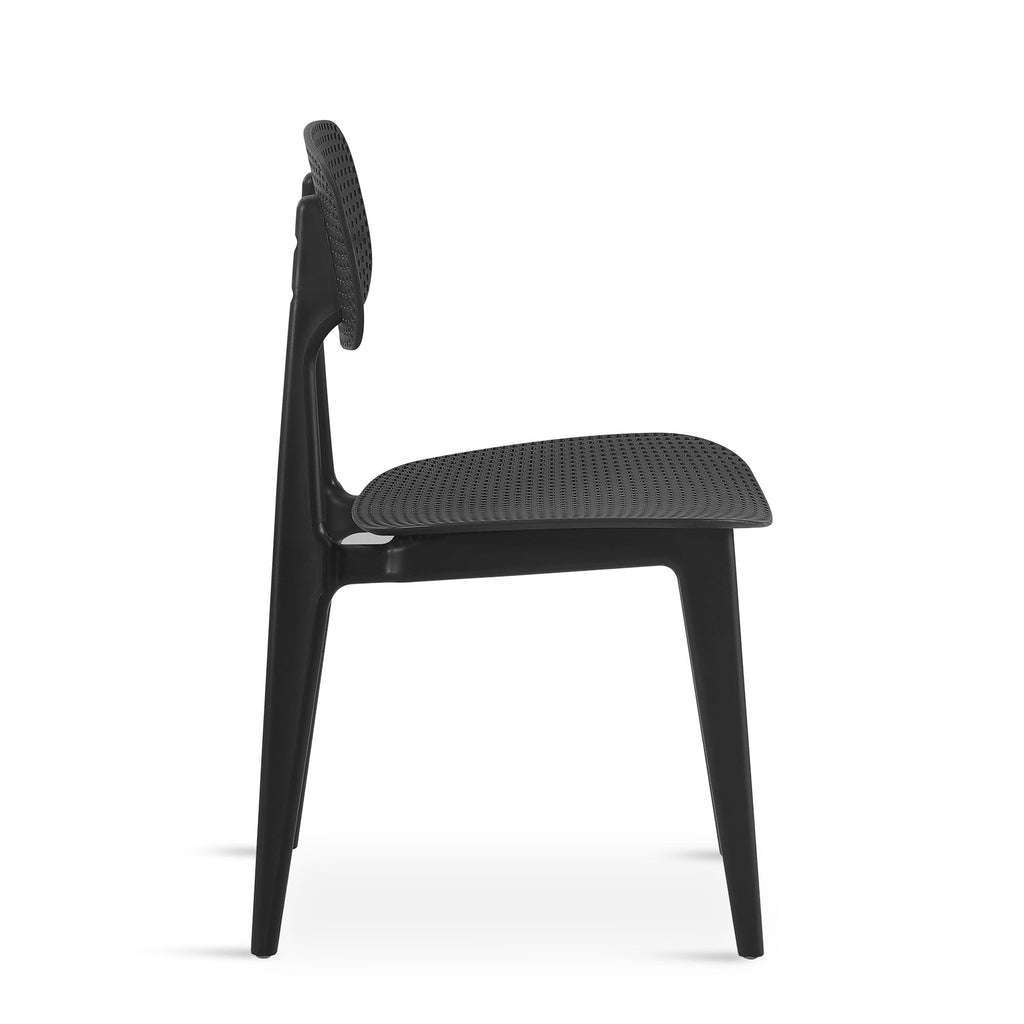 Elias Dining Chair - Set of 4 - Black