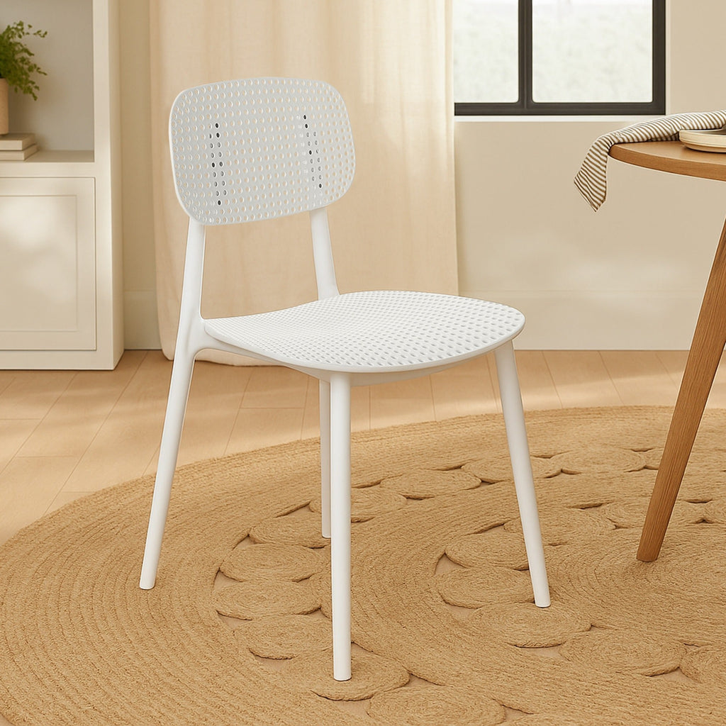 Elias Dining Chair - Set of 4 - White