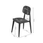 Anthony Dining Chair - Set of 4 - Black