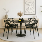 Santiago Dining Chair - Set of 4 - Black