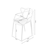 Santiago Dining Chair - Set of 4 - White