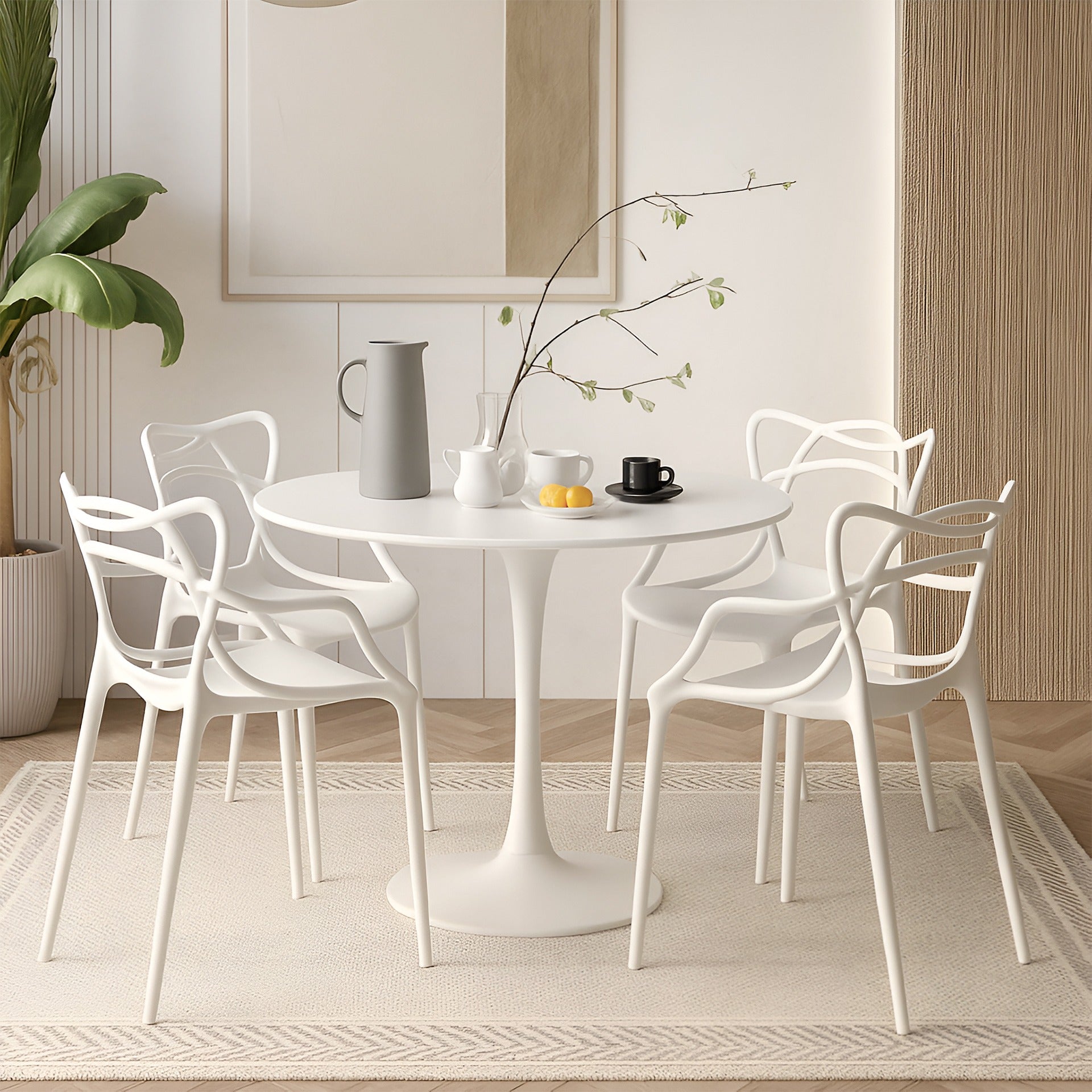 Santiago Dining Chair - Set of 4 - White